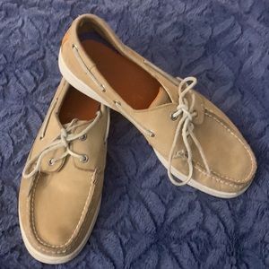 Sperry top sider boat shoes men’s 9.5 tan
